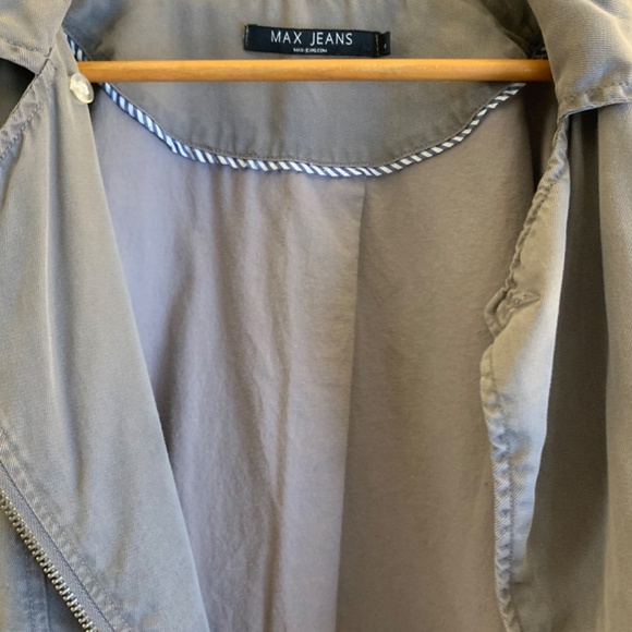 Max Jeans ladies Moto-style jacket in grey with zippered closure - Picture 14 of 15